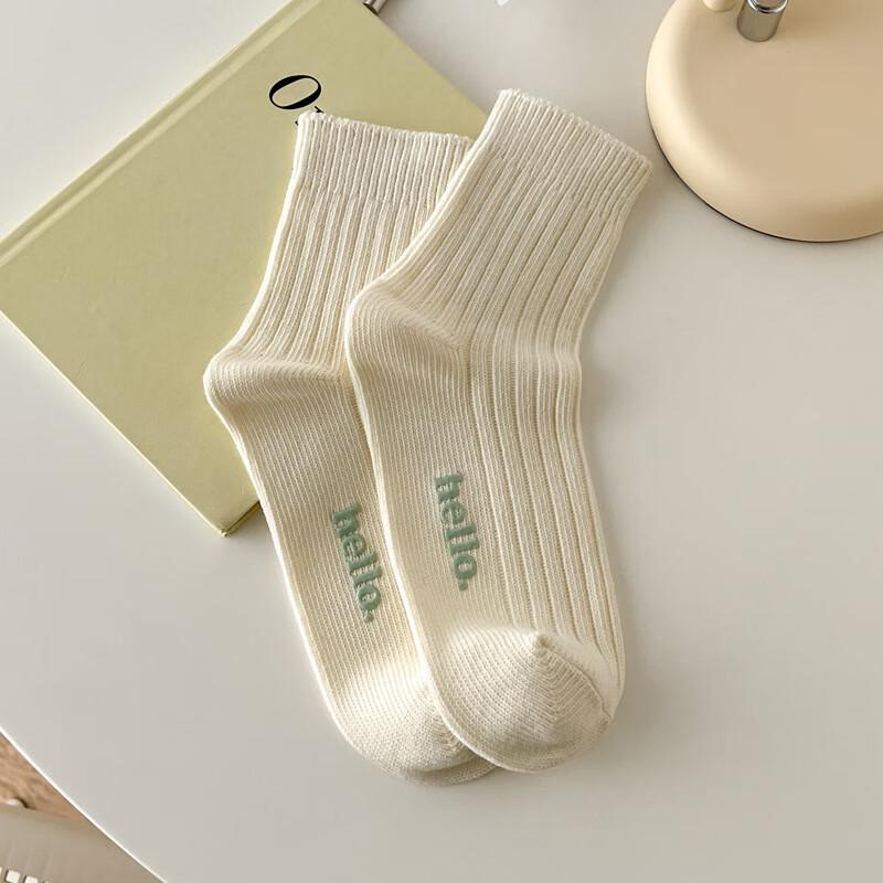LCsanyp Macaron Style Socks One Size