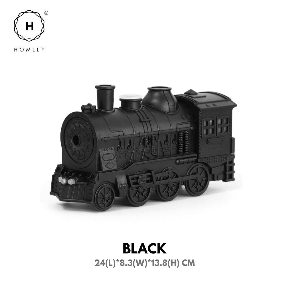 HOMLLY Dampfzug Diffusor Luftbefeuchter mit Licht (300ml)