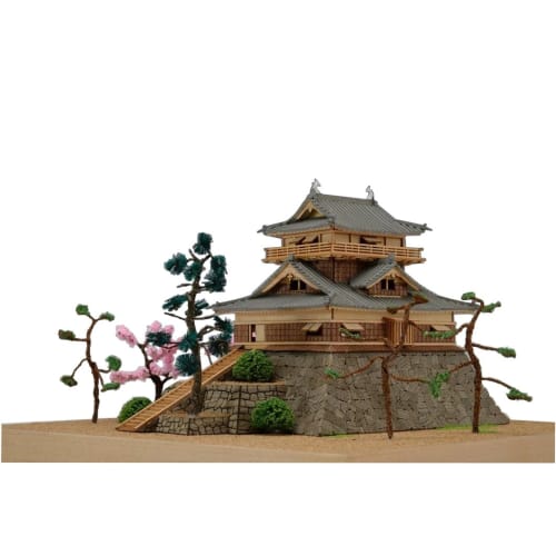 Woody JOE 1/150 Maruoka Castle Wooden Model Assembly Kit