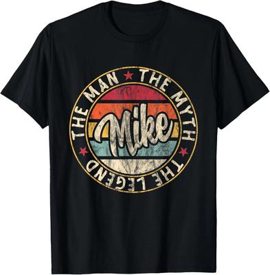 Herren Mike Der Mann Der Mythos Die Legende Vorname Mike Geschenk Unisex T-Shirt