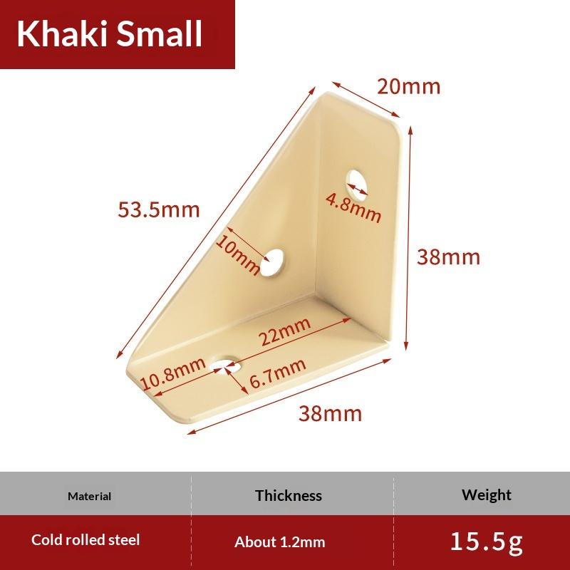 Thickened Triangle Fixed Angle Code 90 Degree Angle Furniture Corner Connector Brace Support Bracket