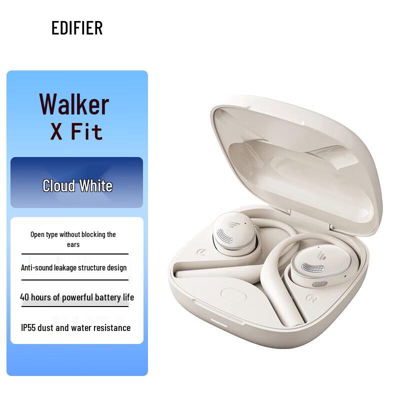 

Edifier X Fit Open-Ear True Wireless Bluetooth Sport Earbuds