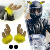Christmas Antlers Motorcycle Helmet Decoration Electric Helmet, Ski Ear DIY Bike Decor Ornaments Helmet L9O0