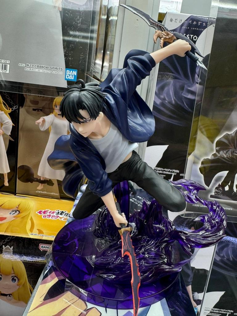 13CM Anime solo leveling Figure Sung Jin Woo Animated Edition ESPRESTO Excite Motions-1 Battle Scene Model Toy Doll PVC Gift