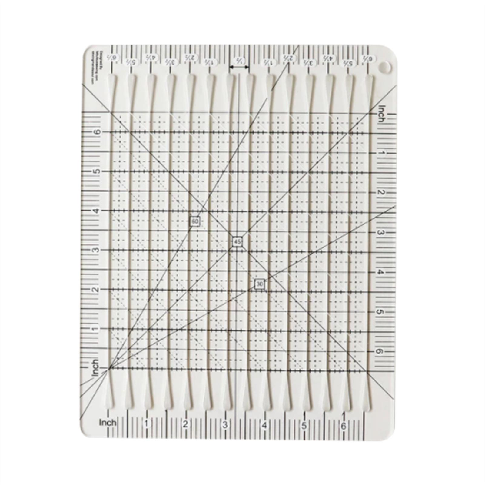 

1/3 шт. Лоскутная линейка Инструменты для квилтинга Швейные лоскутные линейки Линейка для резки ткани Линейка для рисования Швейные аксессуары для портного