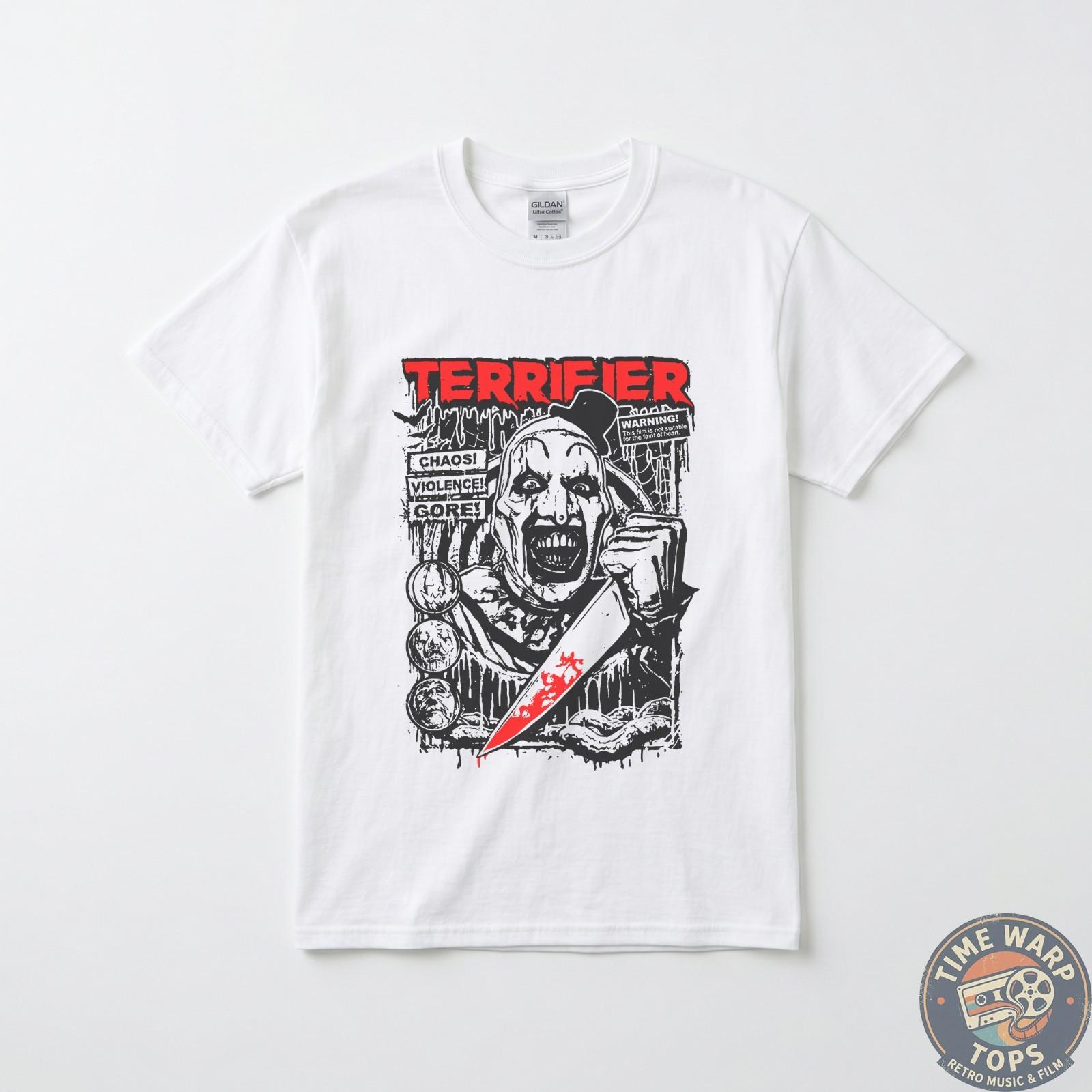 Terrifier T-Shirt, Movie, Horror Classic, Slasher Unisex T-Shirt XXL