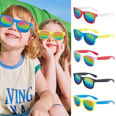 Unisex Dětské sluneční brýle Gradientní barevná čočka Anti-UV Blokování slunečního světla Ochrana očí Jasné vidění Foto rekvizita Venkovní dětské brýle