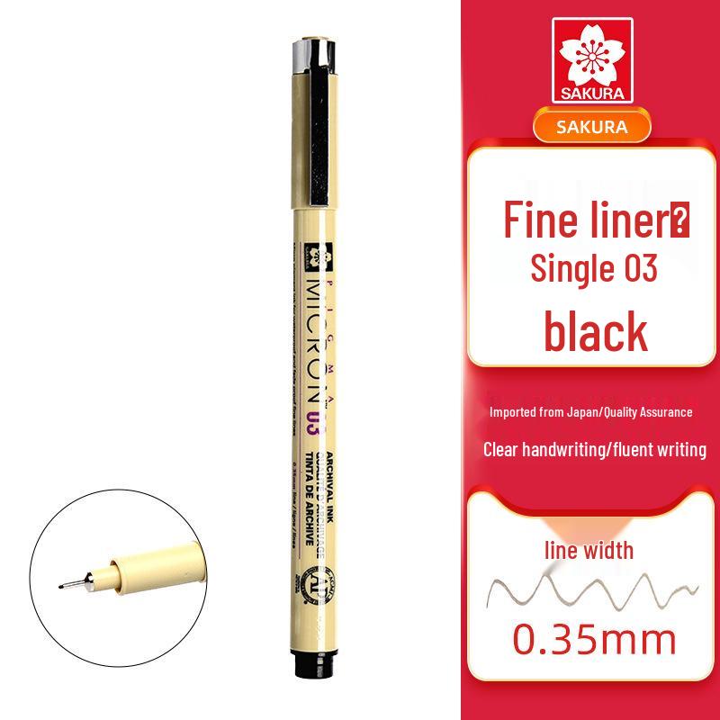 Набор водостойких ручек для рисования в стиле манга «Цветущая сакура» (XSDK)