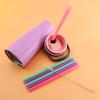 6pcs Straw Replacements for Owala FreeSip Sway 30oz, Plastic Straws Reble with Cleaning Brush Tumbler Cup Accessories Parts Compatible with Owala
