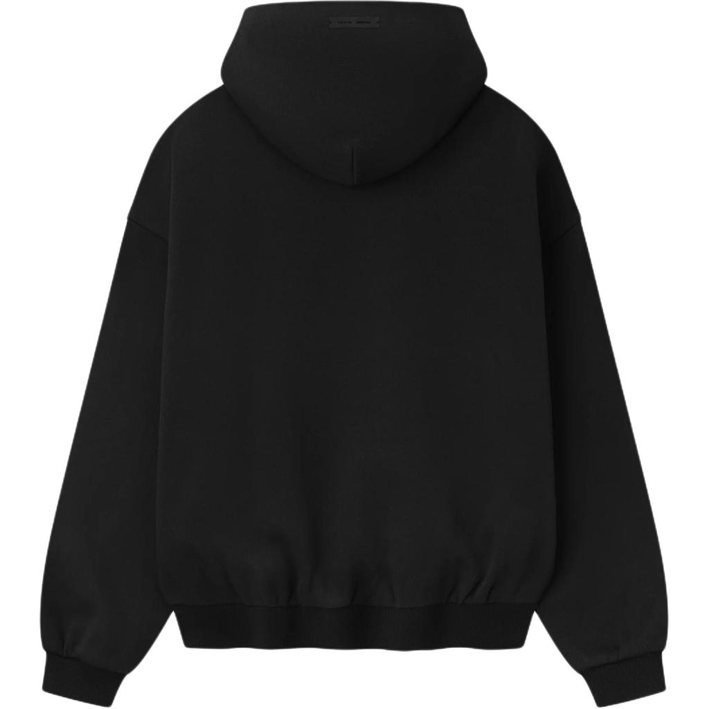 Fear of God Essentials FW25 Fleece Hoodie Men Hoodies Jet-Black 192DT256210F