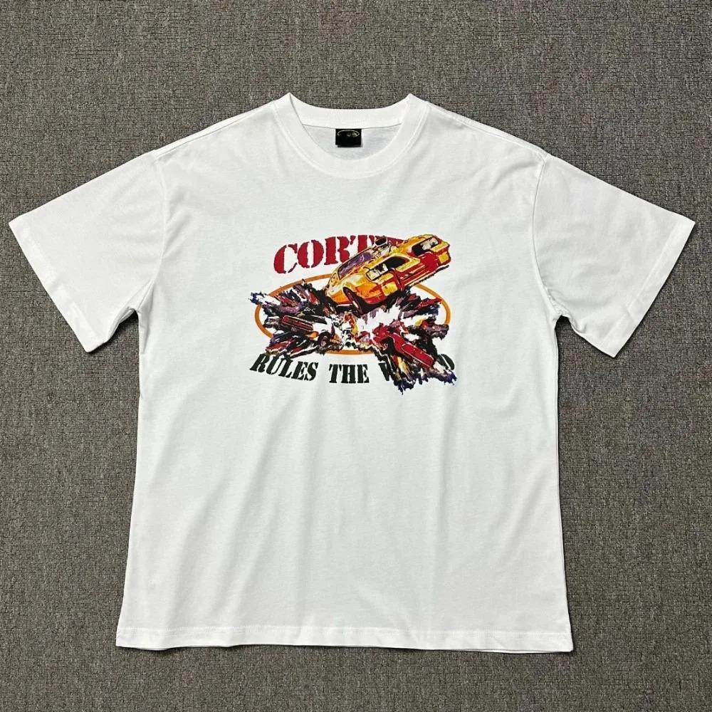 Mode 2024 Sommer Herren Damen Streetwear T-Shirt Luxusmarke Kurzarm T-Shirt Kleidung Designer Tee Hip Hop Oberteile Y2k T-Shirt