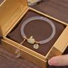 Guofeng Jade Rabbit bracelet adjustable fringe bracelet niche design promising future imitation jade bracelet Qixi Festival gift