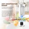 Portable Personal Electric USB Juicer, 500ML Mini Blender for Shakes and Smoothies, 12 Blades Great for Mixing, Compact, Convenient (White)