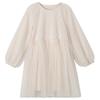 Hacikis Mädchenkleid Prinzessin mit Netz-Einsätzen, Französische Eleganz