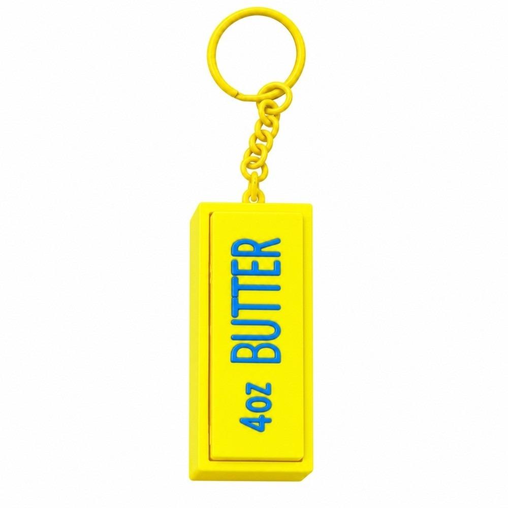 Pocket Size Fidgety Push Clicker Simulation Shape Sensory Key Ring Office Workers