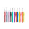 12 Sizes Crochet Hooks Set for Arthritic Hands Ergonomic Soft Grip Handles Crochet Kit for Beginners Needlework Gifts for Women