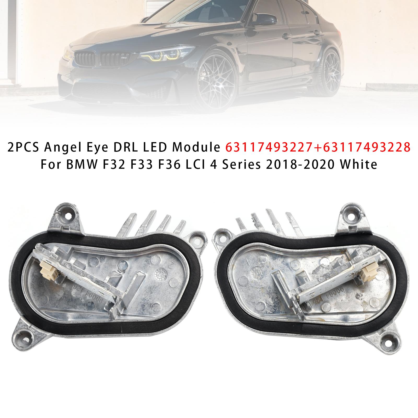 

2PCS Angel Eye DRL LED Module For BMW F32 F33 F36 LCI 4 Series 2018-2020 White