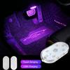 Touch Switch Car LED Touch Light Mini Size Rechargeable Interior Inspection Lamp Portable Car Roof Trunk 6 LED Beam 120mA