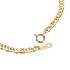 K18 18K Gold Kihei Bracelet 2 Sides Double Width Selectable Size Pull Ring Gold Hollow Chain Size 16cm [Speranza] 2.9mm