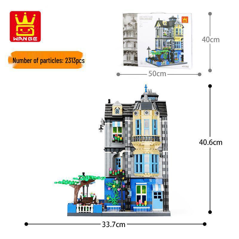 Wange 5218 Yellow Crane Tower Model - Free Shipping & Educational Building Blocks