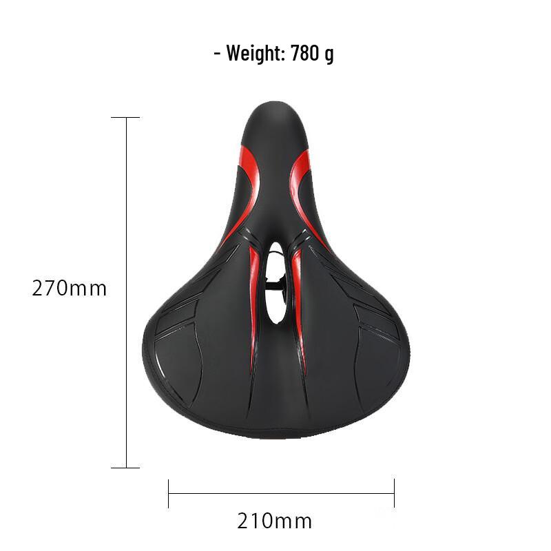 

Велосипедное седло 270*210mm