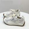 Herbst neue bequeme vielseitige weiche Sohle farblich passende lässige Sportschuhe kleine weiße Schuhe Retro-Stil