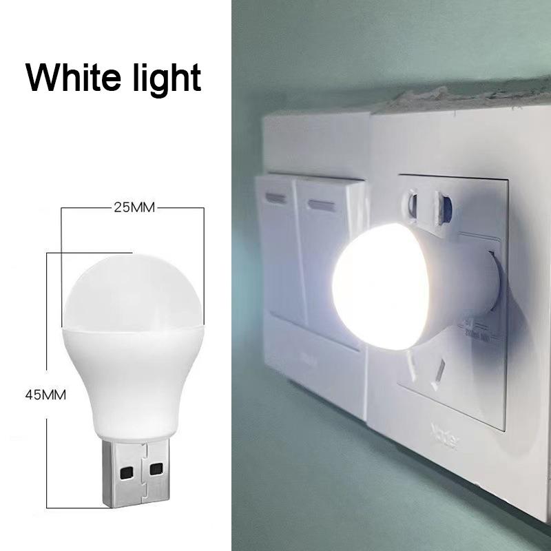 1-5 Stück LED Nachtlicht Mini USB Licht Schlafzimmer Nachttisch Babyzimmer Dimmbare Nachtfütterungslampe USB Tragbare Beleuchtungskörper