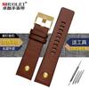 For Diesel DZ7257 DZ4323 DZ7348 DZ7313 DZ7312 DZ4318 Genuine Leather Watch Strap Men Large Dial Retro Riveted Cowhide Watchband