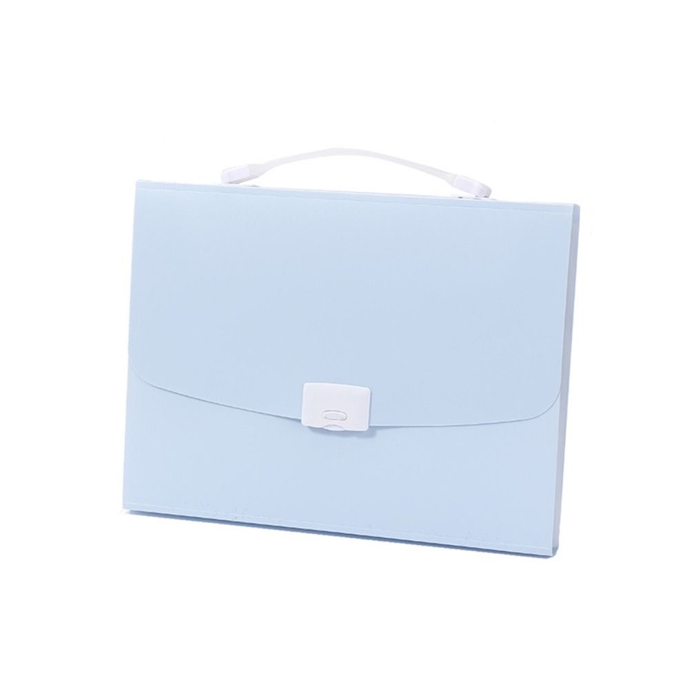 Multi-layer A4 Organ Package Information Buckle Document Bag Handheld File Folder  Student