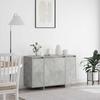 Sideboard Concrete Grey 120 x 41 x 75 cm Particleboard