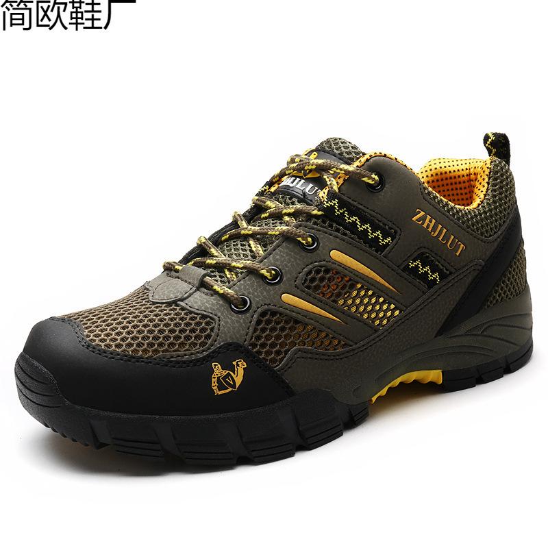 New breathable single mesh outdoor shoes hiking shoes hiking shoes men's shoes women's shoes