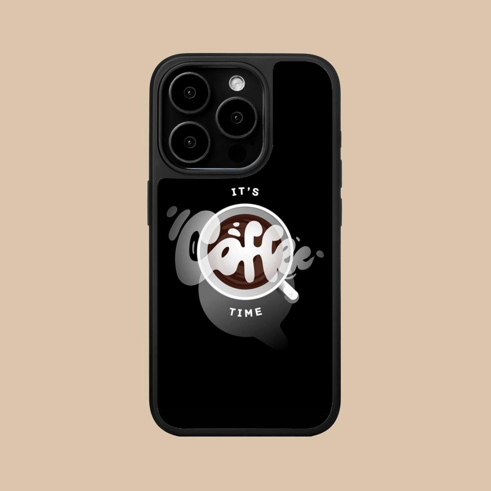 Coffee Beans Matte Surface  Mobile Phone Case for iPhone 17 16 15 14 13 12 11 Air Pro Max Plus Colorful Cover