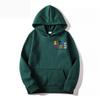 2023 Men's Astro Autumn Solid Color Fleece Hoodie with Trendy Letter Print