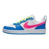 Nike Court Borough Low Recraft GS Photo Blue Hyper Pink Kids Sneakers White Light-Lemon-Twist IH0644-161