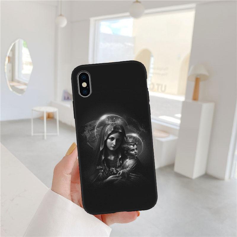 BF115 Virgen Maria Soft Shell Phone Case for Redmi Note 13 14 Pro+ Plus A3 A3X 13X 13C 13R 14S 14C 14R