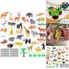 Animali Selvatici Oceano Insetto Fattoria Dinosauro Set Simulazione Piccolo Animale Modello Giocattolo Educazione Precoce per Bambini Personaggi)