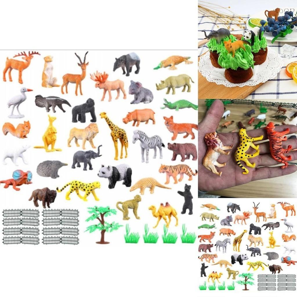 Animali Selvatici Oceano Insetto Fattoria Dinosauro Set Simulazione Piccolo Animale Modello Giocattolo Educazione Precoce per Bambini Personaggi)