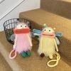 Funny Big Mouth Woven Crossbody Bag For Daily Casual Wear