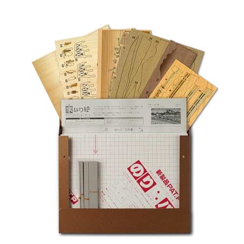 KINOWA "Kyoto Sanjo Ohashi Bridge" Woodcut Original Handmade Kit Ukiyo-e Hiroshige Fifty-three Stations of the Tokaido, Made in Japan