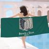 Anime A-Attack On T-Titan Microfiber Beach Towel Absorbent Quick Dry Soft Yoga Swimming Resort Mountain Climbing Towel