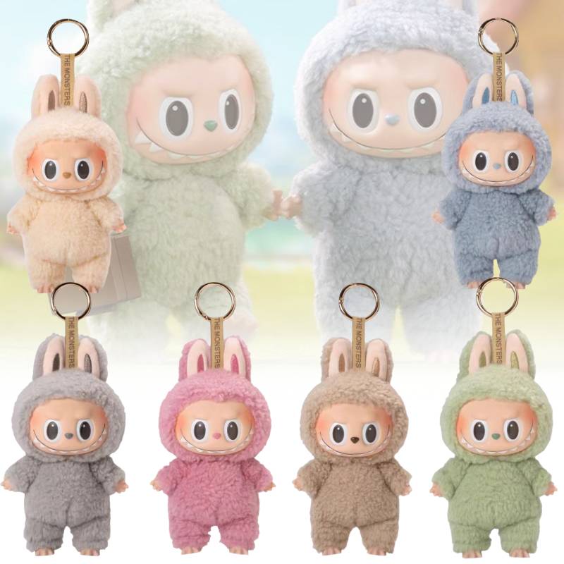 Blind Macaron Box Plush Toy Doll Movable Joint Action Gift Toys