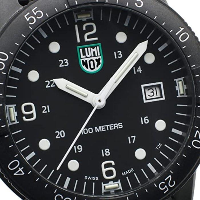 Luminox Sea Bass Carbonox Green Logo X2.2001 Black 44mm Swiss Made