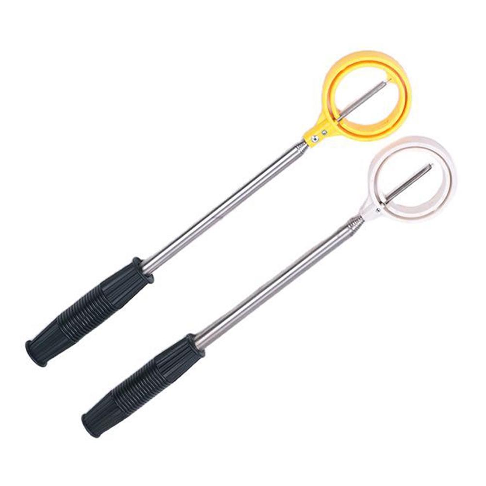Golf Ball Retriever 8 Sections Stainless Telescopic Golf Ball Picker for Water