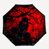 1pc Naruto Moonlit Silhouette Automatic Open/Close Umbrella   Compact Travel Umbrella, 8 Rib Heavy Duty, Perfect for Women & Men    A0923166