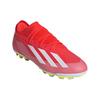 Nye Adidas X CRAZYFAST LEAGUE AG Kunstgress Demping, Slitesterke Fotballsko Unisex Rød Hvit IF0678