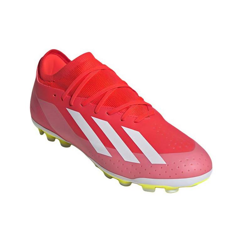 Nye Adidas X CRAZYFAST LEAGUE AG Kunstgress Demping, Slitesterke Fotballsko Unisex Rød Hvit IF0678