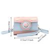Kleine Tas Grappige Vierkante Tas Mini Contrasterende Kleur Crossbody Tas Draagbare Camera Schoudertas Dames