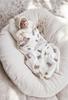MUSLIN BLANKET 100X75 WITH LACE Bear