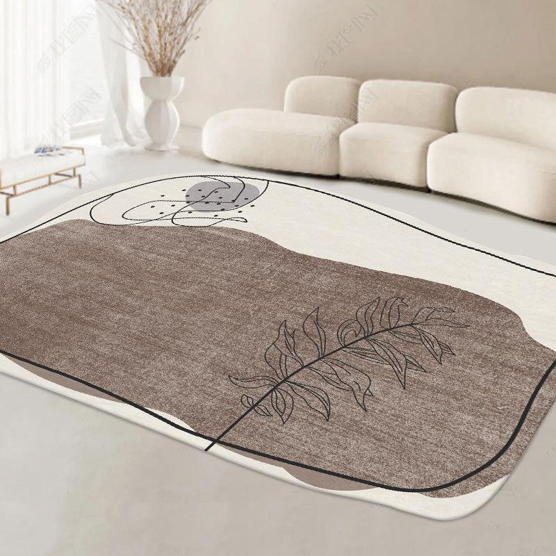 Irregular Carpet Modern Minimalist Nordic Ns Bedroom Bedside Carpet Living Room Sofa Coffee Table Floor Mat