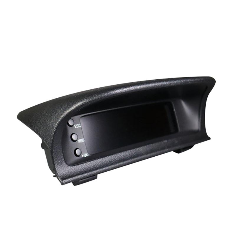 Pro Peugeot 307 Rámeček obrazovky, Panel krytu palubního počítače a monitoru, Panelový dekor pro středovou konzoli, Navigaci, Rádio, Displej